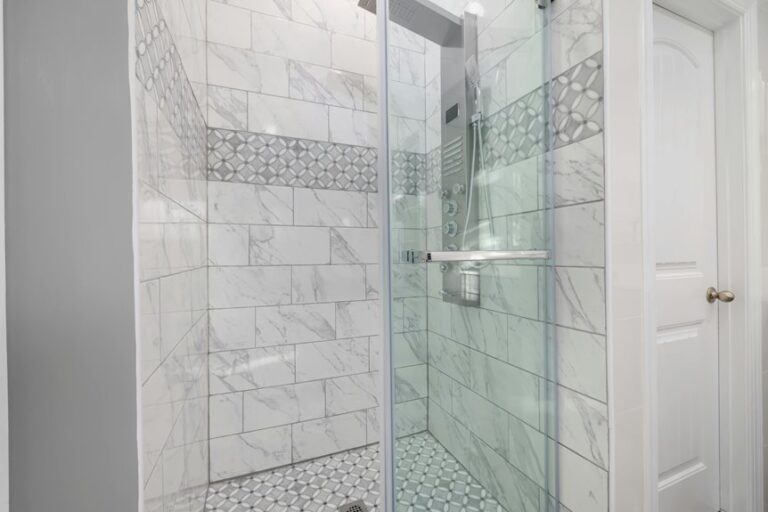 deep clean shower tile grout
