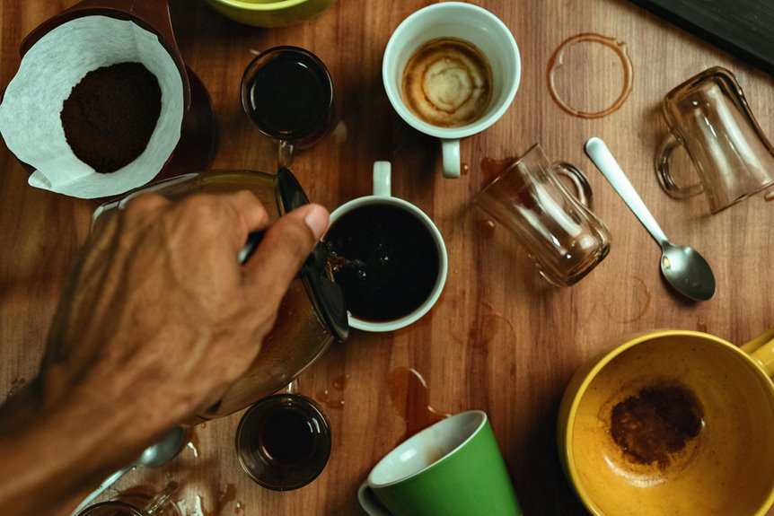 eliminate coffee mug stains