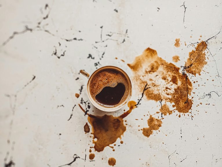 eliminate coffee stains effectively