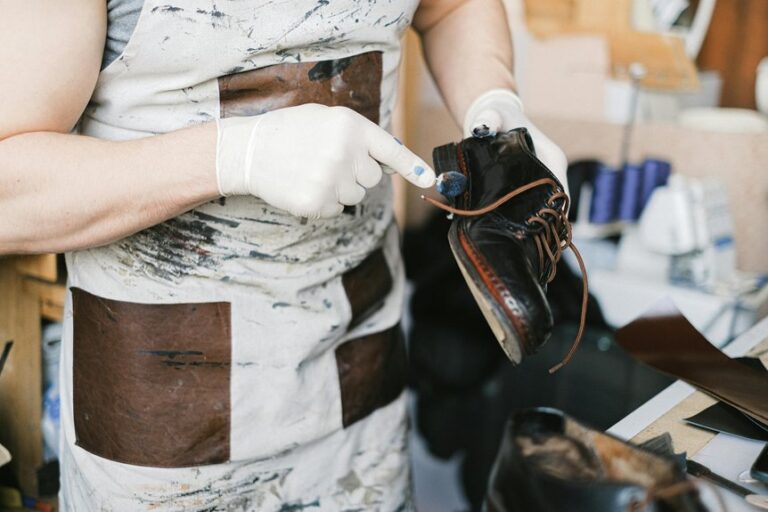 maintain your black shoes