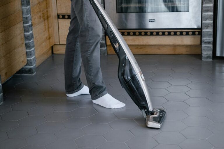 porcelain tile floor cleaning