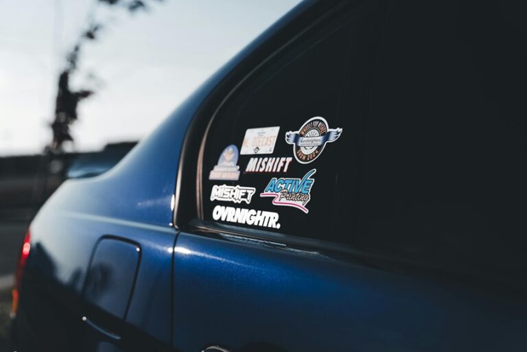 removing decals from car