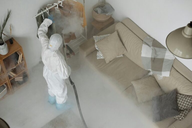 removing smoke stains from ceiling