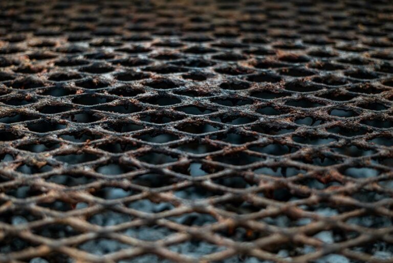 restore corroded barbecue grates